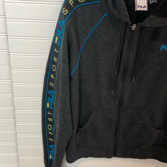 Fila Zip Up Hoodie - Picture 4 of 8
